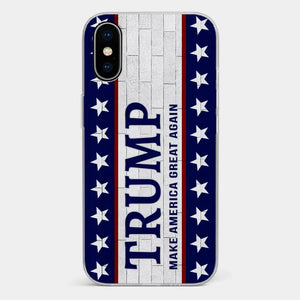 He Is Waiting For Your Vote - US Election Clear Phone Case