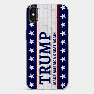 He Is Waiting For Your Vote - US Election Clear Phone Case