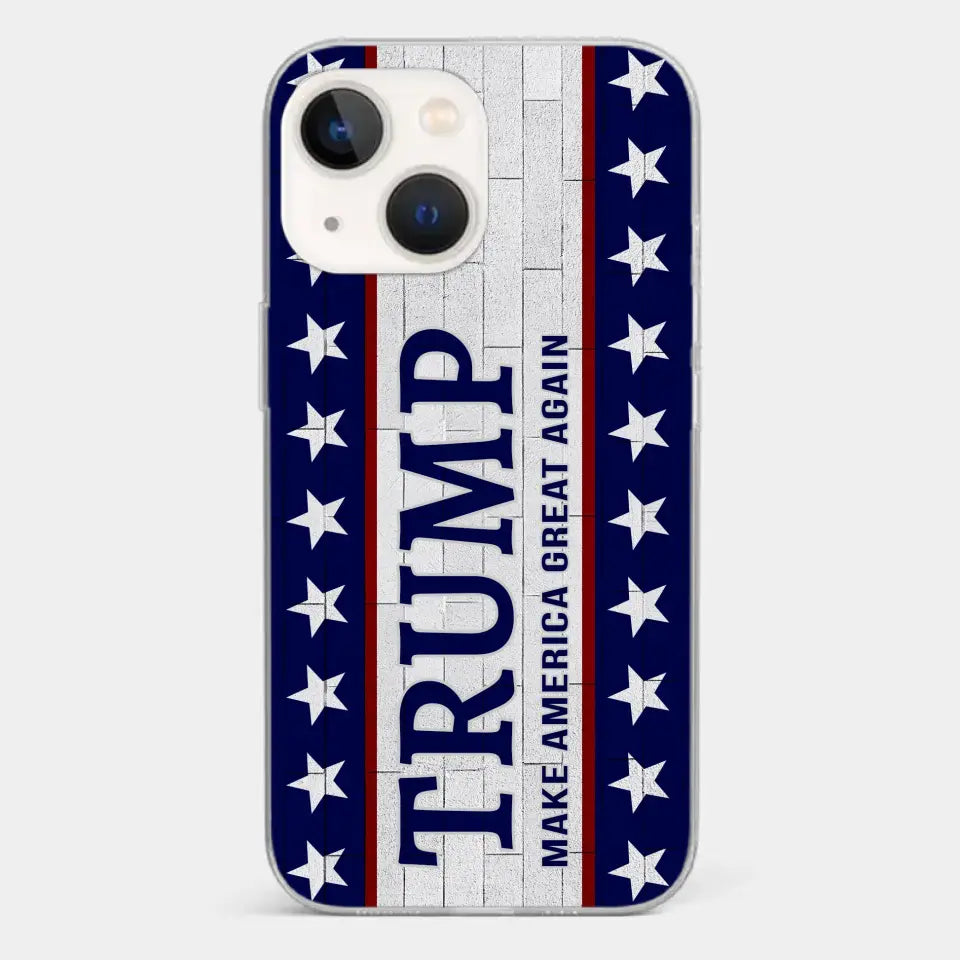 He Is Waiting For Your Vote - US Election Clear Phone Case