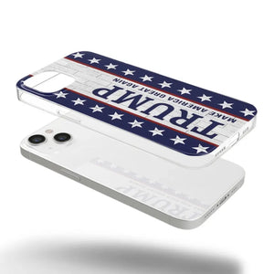 He Is Waiting For Your Vote - US Election Clear Phone Case