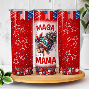 Trump Girl, MAGA 2024 - US Elections Personalized Custom Skinny Tumbler, Trump Tumbler - Gift For Best Friends, BFF, Sisters