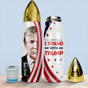 Felon 47 Is Ready - US Election Bullet Tumbler - Gift For Best Friends, BFF, Sisters