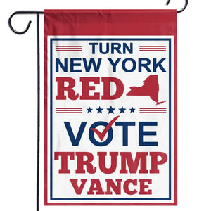 Vote Trump Vance, Red States - Trump US Election House Flag, Garden Flag