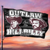 Outlaw And The Hillbilly 2024 - Trump US Election Horizontal House Flag
