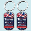 Best Dynamic Duo - US Election Keychain - Gift For Conservative Supporters