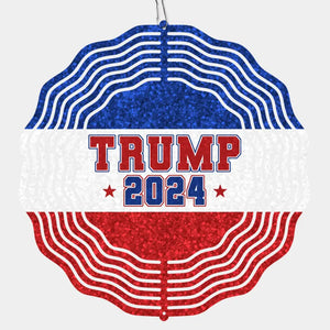 Trump MAGA 2024 - US Election Wind Spinner - Trump Supporter, Republican Gifts And Decors