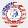 In God We Trust, In Trump We Believe - US Election Wind Spinner - Trump Supporter, Republican Gifts And Decors