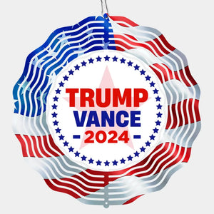 Trump Vance 2024 - US Election Wind Spinner - Trump Supporter, Republican Gifts And Decors