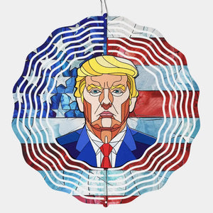 Mr. Trump, President Of The United States - US Election Wind Spinner - Trump Supporter, Republican Gifts And Decors