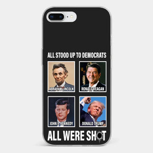 The Shot Couldn't Kill Trump And His Passion - US Election Clear Phone Case