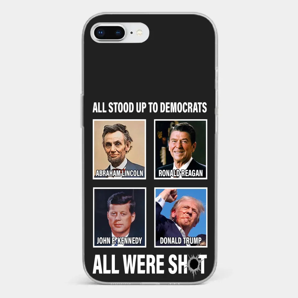 The Shot Couldn't Kill Trump And His Passion - US Election Clear Phone Case