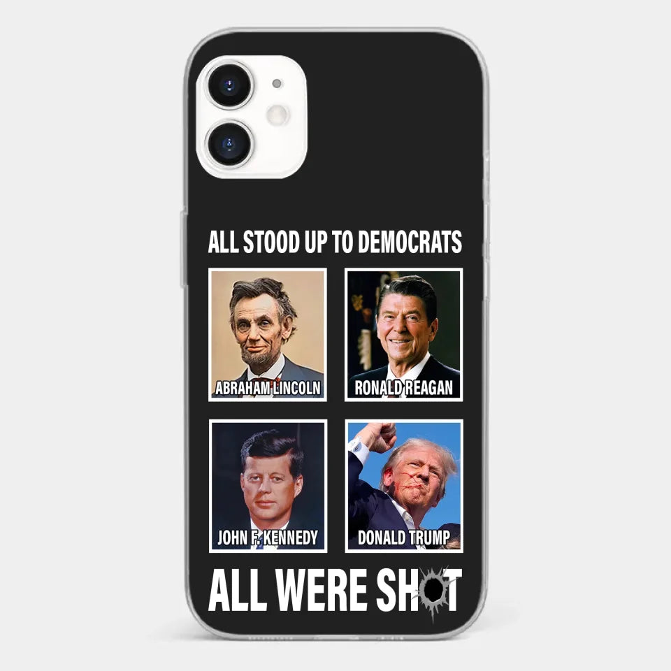 The Shot Couldn't Kill Trump And His Passion - US Election Clear Phone Case