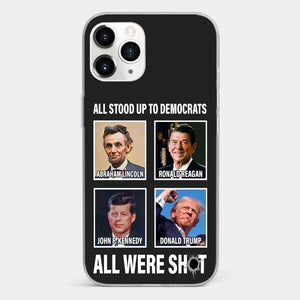 The Shot Couldn't Kill Trump And His Passion - US Election Clear Phone Case