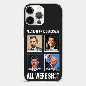 The Shot Couldn't Kill Trump And His Passion - US Election Clear Phone Case