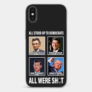 The Shot Couldn't Kill Trump And His Passion - US Election Clear Phone Case