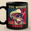 Hey Loser, You Missed Me Twice - US Election Black Mug