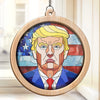 New Leadership - US Elections Window Hanging Suncatcher Ornament - Gift And House Decor For Conservative Supporters
