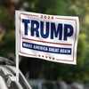 Unite For A Stronger America 2024 - US Election Car Window Flag - Gift For Conservative Supporters