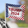 The Light Of Freedom - US Election Car Window Flag - Gift For Conservative Supporters