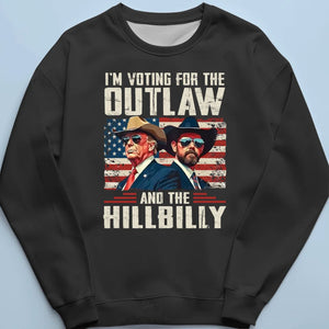 I'm On The Side Of Outlaw - US Election Unisex T-shirt, Hoodie, Sweatshirt