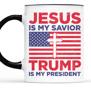 God Bless America - US Elections Accent Mug