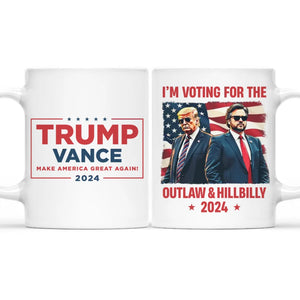 Bold Ideas, Real Solutions - US Elections Accent Mug