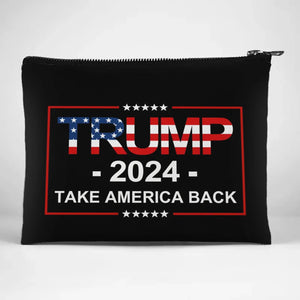 Bring Back American Pride - US Election Cosmetic Bag - Gift For Conservative Supporters