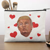He Reclaims Our Future - US Election Cosmetic Bag - Gift For Conservative Supporters