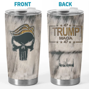 We Lead The Game - US Election 40 Oz Stainless Steel Tumbler With Handle, 20oz Tumbler