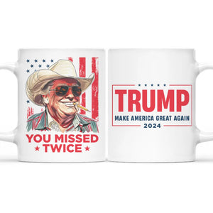 Loser, You Missed Twice - US Elections Accent Mug