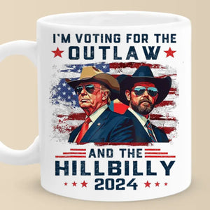 The Former President Will Secure America's Future - US Election Mug - Gift For Conservative Supporters