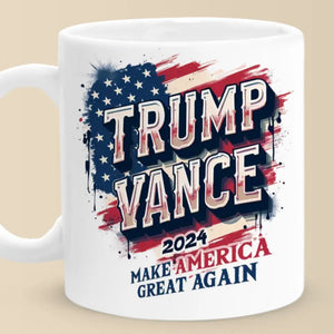 Standing Up For Our Values Is Essential - US Election Mug - Gift For Conservative Supporters