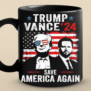 The Outlaw & The Hillbilly, Restore American Greatness - US Election Black Mug