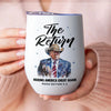 2024 Marks The Legend's Return - US Election Wine Tumbler
