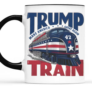 The Final Destination Is Washington DC - US Elections Accent Mug