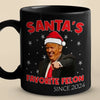 Santa's Favorite Felon - US Election Black Mug