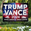 Together We Strengthen Our Core Values - US Elections Yard Sign, Decoration Gift For Conservative Supporters