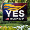 Foster A Bright Future With Integrity - US Elections Yard Sign, Decoration Gift For Conservative Supporters