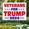 All For Him 2024 - US Elections Yard Sign, Decoration Gift For Conservative Supporters