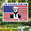 Stand Up For America - US Elections Yard Sign, Decoration Gift For Conservative Supporters