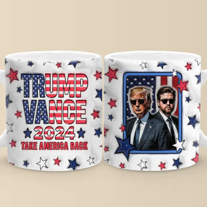 Keep Hope Alive By Standing Strong - US Elections 3D Inflated Effect Printed Mug - Gift For Conservative Supporters