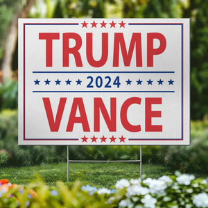 Real Change For Real Americans - US Elections Yard Sign, Decoration Gift For Conservative Supporters