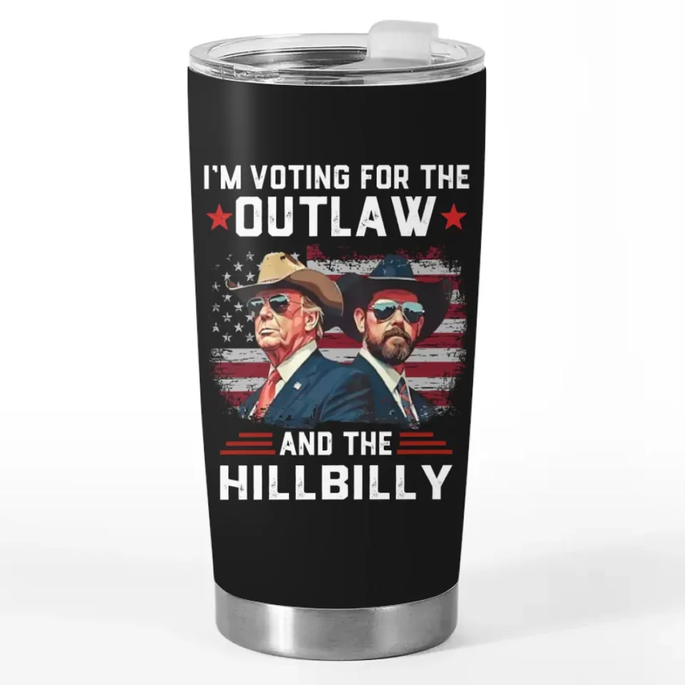 The Outlaw And The Hillbilly - US Election 20oz Tumbler
