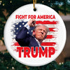 You Have The Strength To Make Things Happen - US Elections Ceramic Round Shaped Ornament - Gift For Conservative Supporters