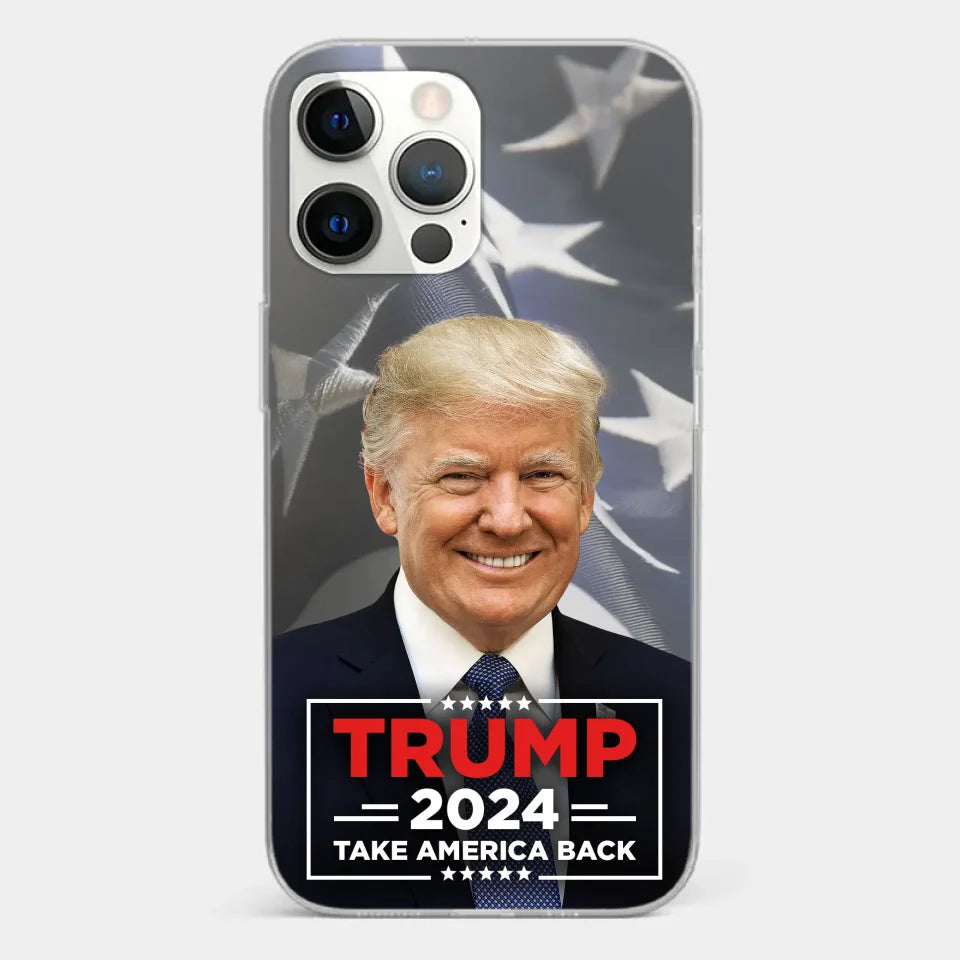 Keep The Nation Strong - US Election Clear Phone Case