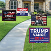 A New Vision For A Brighter Tomorrow - US Elections Yard Sign, 4 Different Designs, Decoration Gift For Conservative Supporters