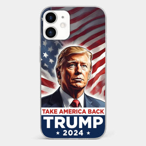 The People's President Is Back - US Election Clear Phone Case