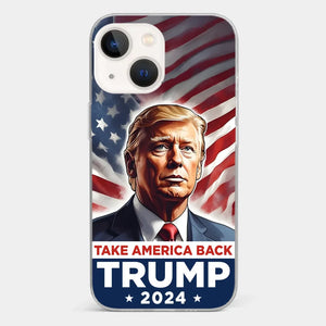 The People's President Is Back - US Election Clear Phone Case