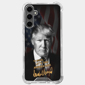 Let's Make The Nation Strong Together - US Election Clear Phone Case