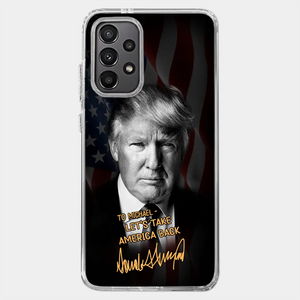 Let's Make The Nation Strong Together - US Election Clear Phone Case